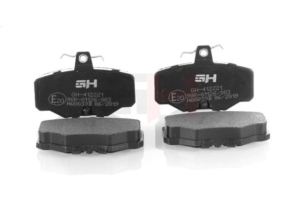 Brake Pad Set, disc brake (GH-412221)