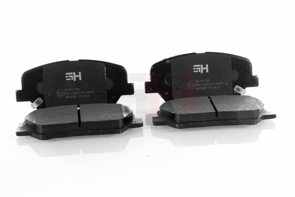Brake Pad Set, disc brake (GH-411725)