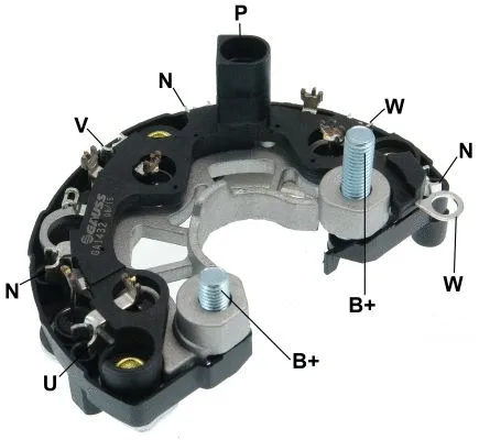 Rectifier, alternator (GA1432)