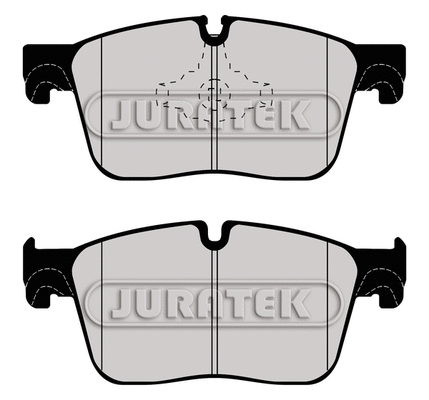 Brake Pad Set, disc brake (JCP8126)