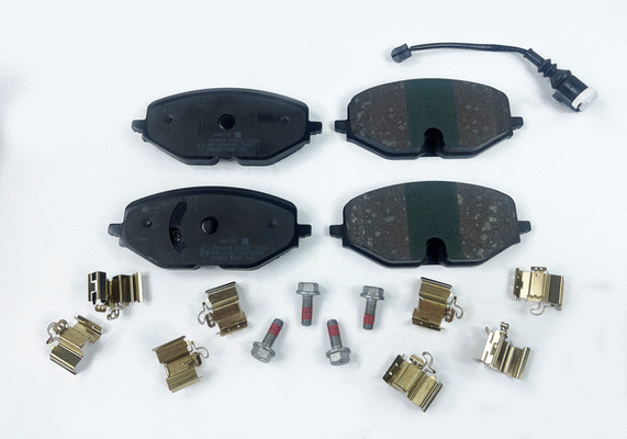 Brake Pad Set, disc brake (JCP4058)