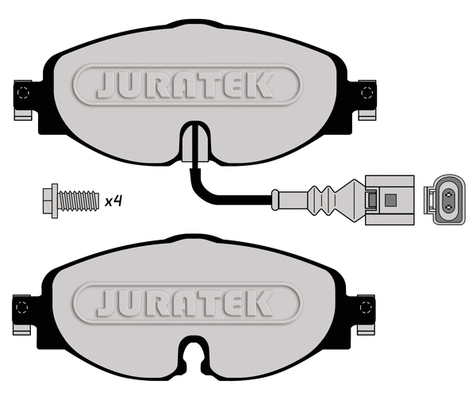 Brake Pad Set, disc brake (JCP8148)