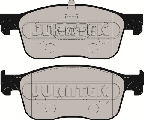 Brake Pad Set, disc brake (JCP8174)