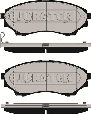 Brake Pad Set, disc brake (JCP173)