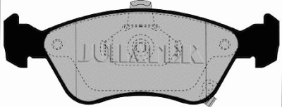 Brake Pad Set, disc brake (JCP1321)