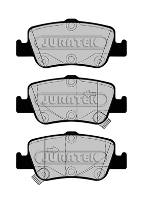 Brake Pad Set, disc brake (JCP4048)