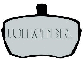 Brake Pad Set, disc brake (JCP829)