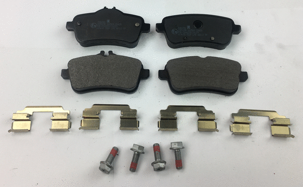 Brake Pad Set, disc brake (JCP8198)