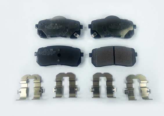 Brake Pad Set, disc brake (JCP4004)