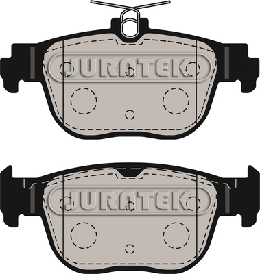 Brake Pad Set, disc brake (JCP4054)
