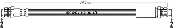 Brake Hose (JBH1119)