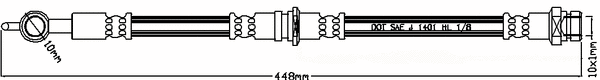 Brake Hose (JBH1032)