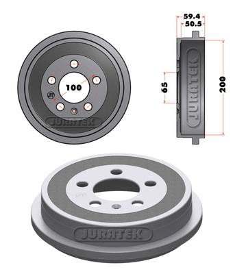 Brake Drum (JDR002)
