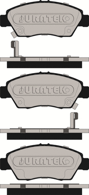 Brake Pad Set, disc brake (JCP776)