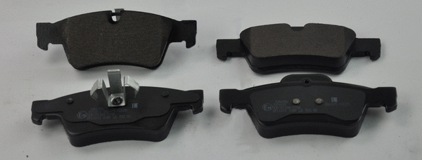 Brake Pad Set, disc brake (JCP1831)