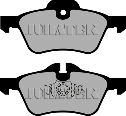 Brake Pad Set, disc brake (JCP1499)