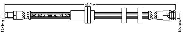 Brake Hose (JBH1321)