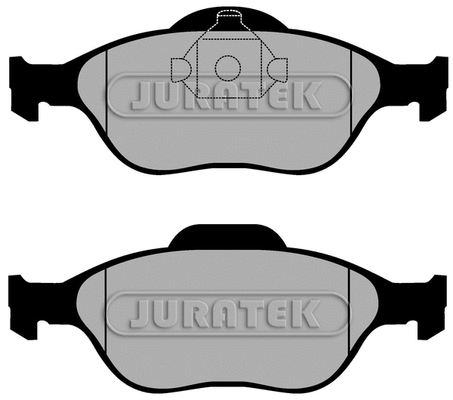 Brake Pad Set, disc brake (JCP1394)