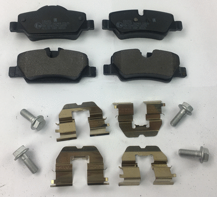 Brake Pad Set, disc brake (JCP8137)