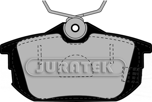 Brake Pad Set, disc brake (JCP1095)