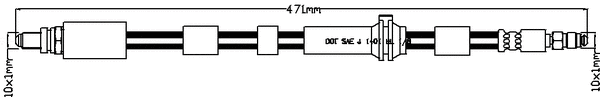 Brake Hose (JBH1139L)