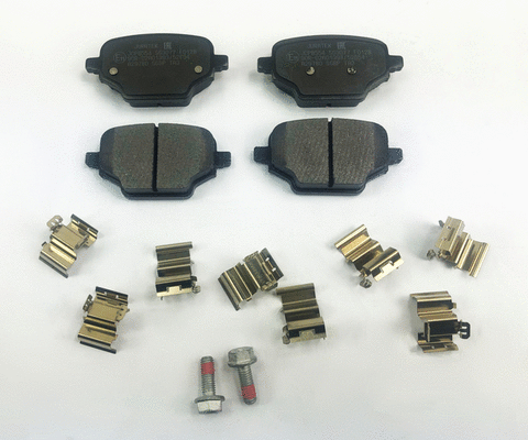 Brake Pad Set, disc brake (JCP8554)