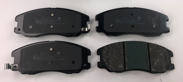 Brake Pad Set, disc brake (JCP1934)