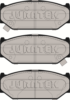 Brake Pad Set, disc brake (JCP8533)