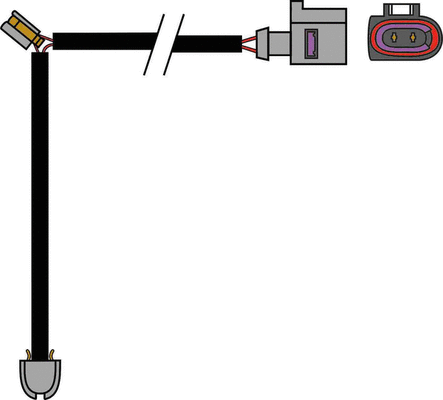 Warning Contact, brake pad wear