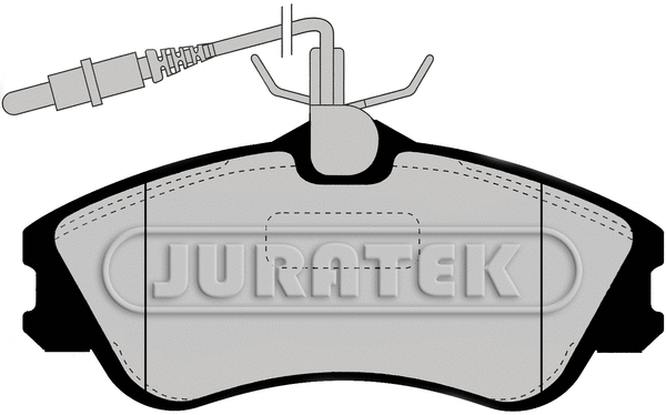 Brake Pad Set, disc brake (JCP1112)