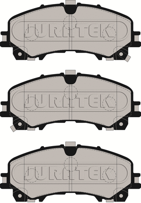 Brake Pad Set, disc brake (JCP8095)
