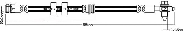 Brake Hose (JBH1280)
