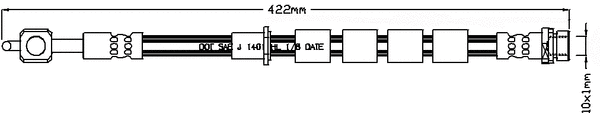 Brake Hose (JBH1252R)