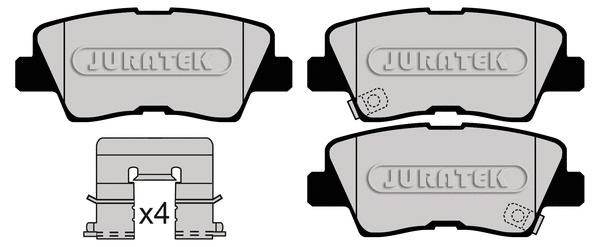 Brake Pad Set, disc brake (JCP8114)