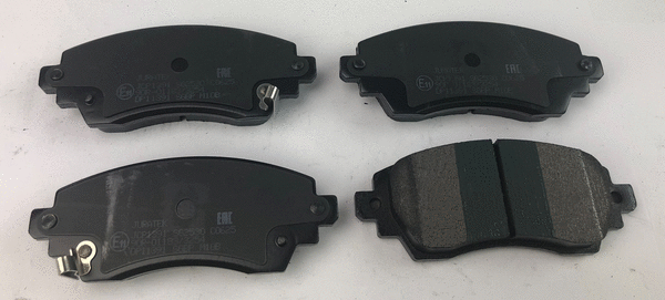 Brake Pad Set, disc brake (JCP1391)