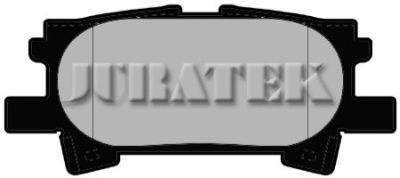 Brake Pad Set, disc brake (JCP1731)