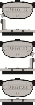 Brake Pad Set, disc brake (JCP638)
