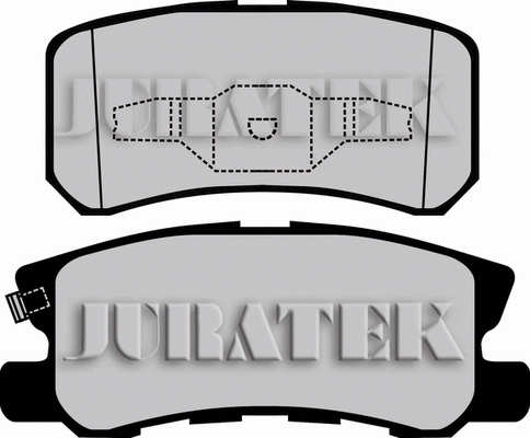 Brake Pad Set, disc brake (JCP1992)