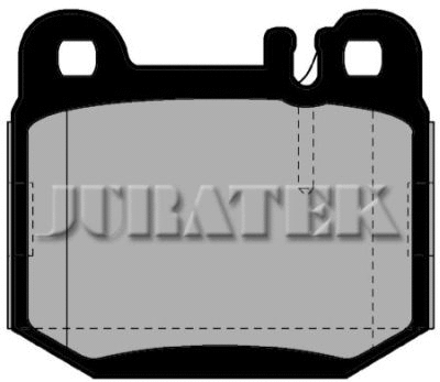 Brake Pad Set, disc brake (JCP1512)