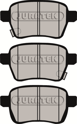 Brake Pad Set, disc brake (JCP8070)