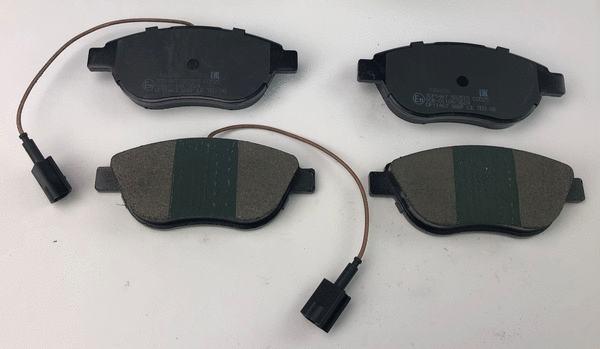 Brake Pad Set, disc brake (JCP1467)