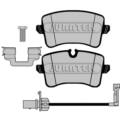 Brake Pad Set, disc brake (JCP8003)