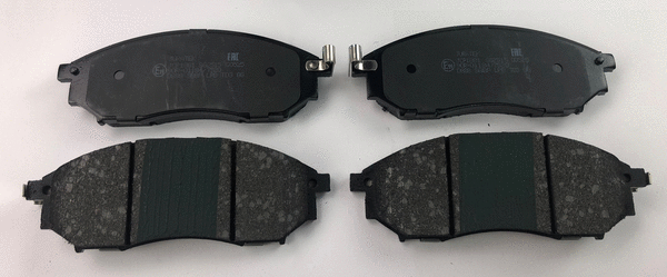 Brake Pad Set, disc brake (JCP1881)