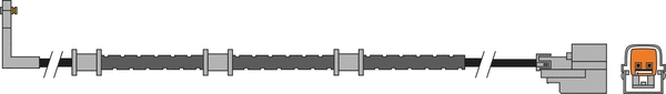 Warning Contact, brake pad wear