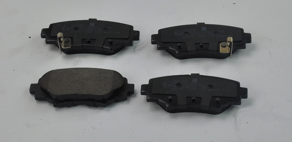 Brake Pad Set, disc brake (JCP8120)