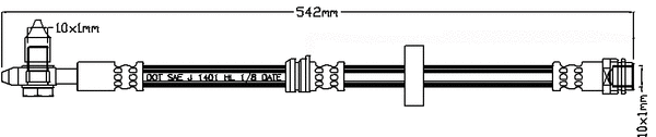 Brake Hose (JBH1041)