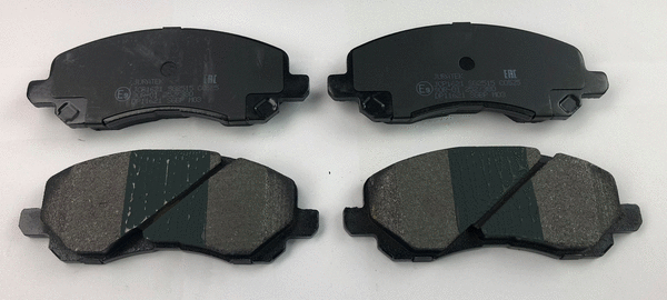 Brake Pad Set, disc brake (JCP1621)