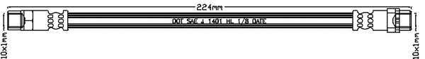 Brake Hose (JBH1063)