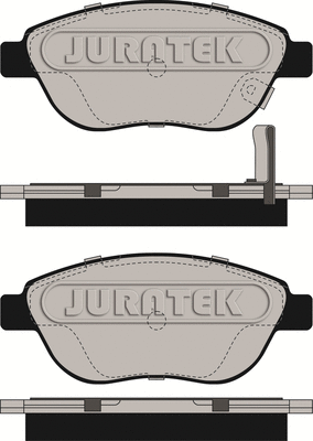 Brake Pad Set, disc brake (JCP193)