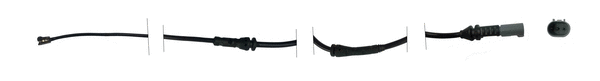 Warning Contact, brake pad wear (JCW309)